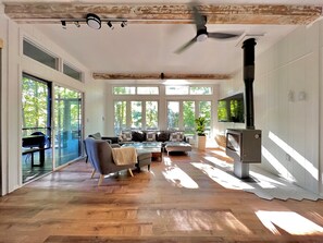 Smart TV, fireplace, foosball - Lakeside Home Hot Tub + Heated Pool on Private 5 Acres (Lakeville)