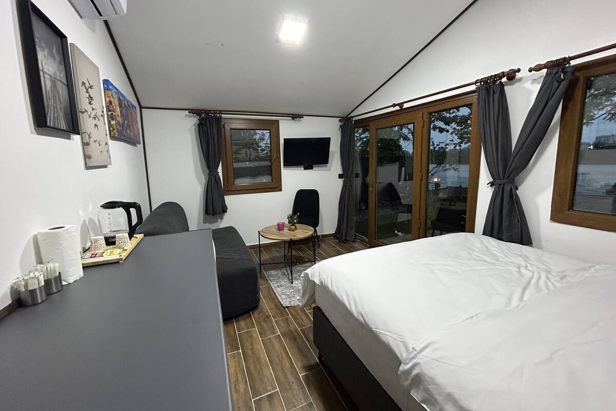 Elite-Ferienhütte | Bettwäsche aus ägyptischer Baumwolle, hochwertige Bettwaren