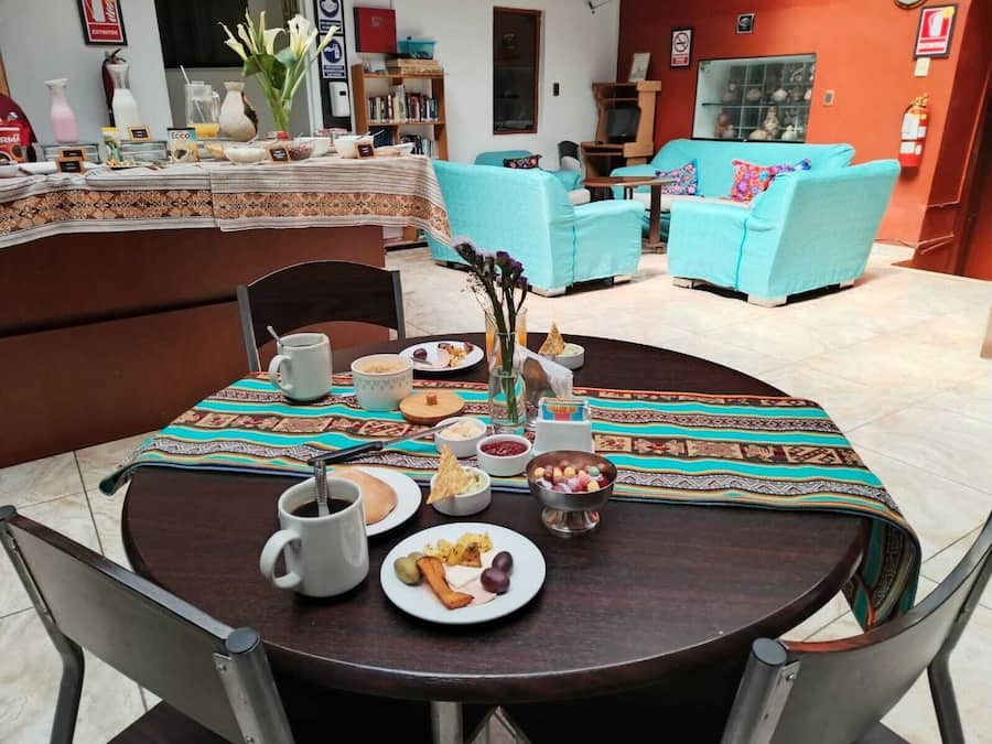 Desayuno buffet incluido todos los días