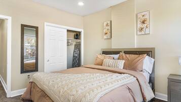 3 habitaciones, wifi y ropa de cama