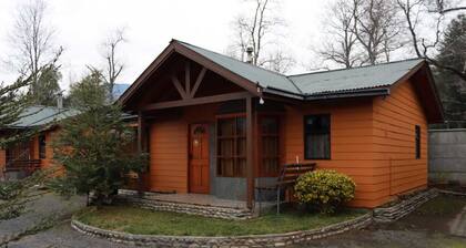 Las Raíces Cabins, Pucón, Chile.