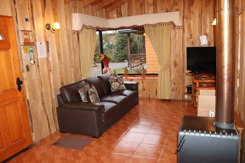 Las Raíces Cabins, Pucón, Chile.
