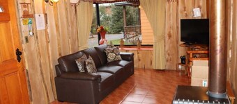 Las Raíces Cabins, Pucón, Chile.