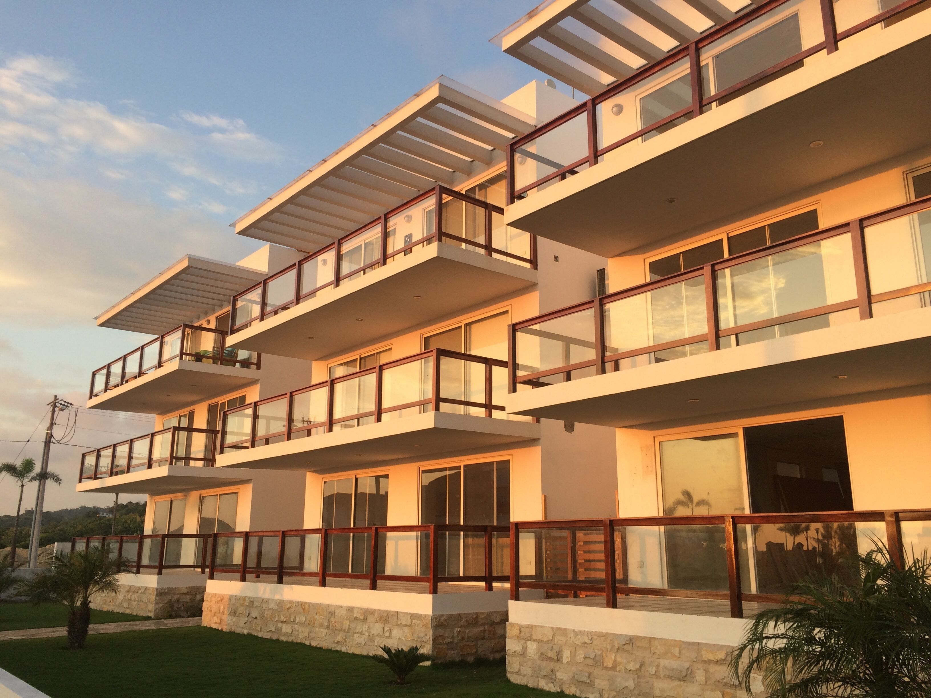 Our home is on the second floor and is one of only 12 units total. 