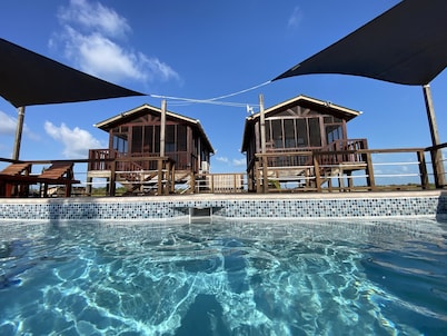 Off-grid Casita on the most popular beach area of Ambergris Caye!