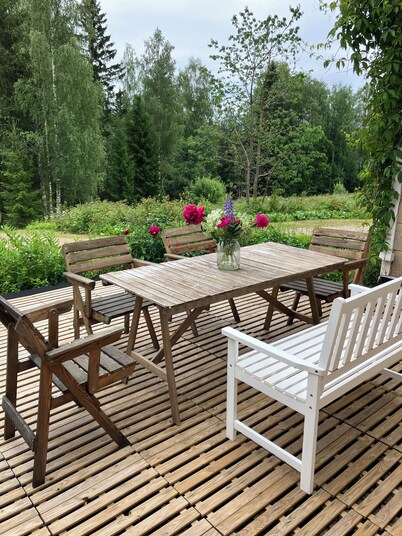 Unwind and Recharge: Waterside Country Home with Private Dock.