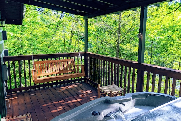 Bain à remous extérieur