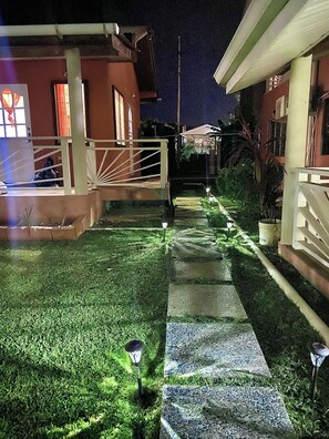 Overnattingsstedets uteområder