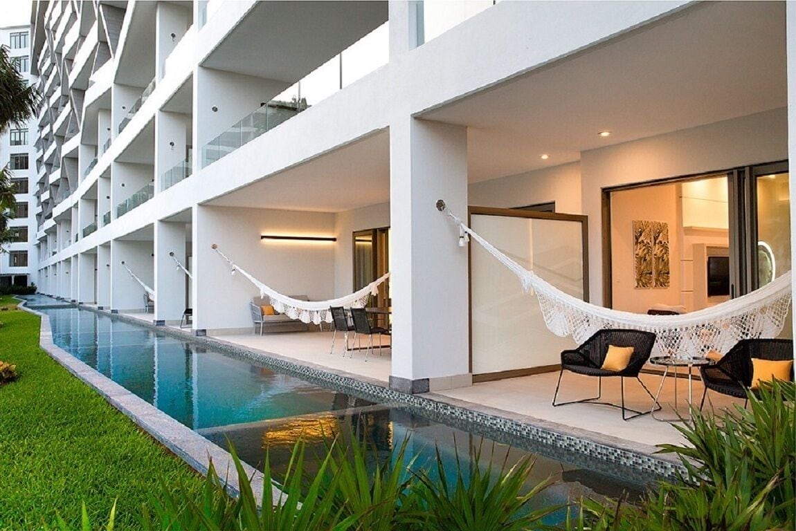 Außenpool, beheizter Pool