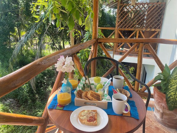 Petit déjeuner continental compris tous les jours