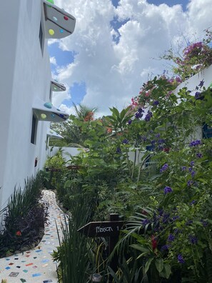 Façade de l’hébergement