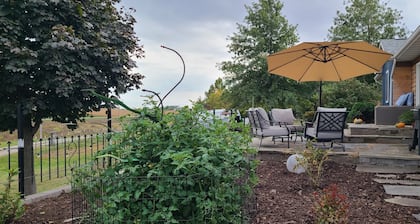 Modern Farmhouse with gorgeous views and lots of farm animals!