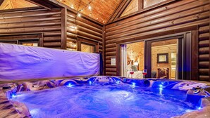 Interior - Bear's Creek Log Cabin with Hot Tub & Arcade Games (Beech Mountain)