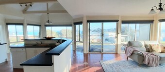 Ocean View with beach and shops at door step