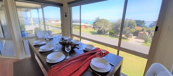 Ocean View with beach and shops at door step