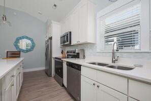 Fridge, microwave, oven, stovetop - 1385 - Stay Awhile, a charming 2-bed in Corolla (Corolla)