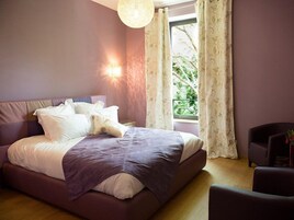 Comfort Double Room, 1 King Bed | Premium bedding, Select Comfort beds, individually decorated