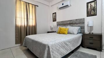 2 bedrooms, iron/ironing board, travel crib, WiFi