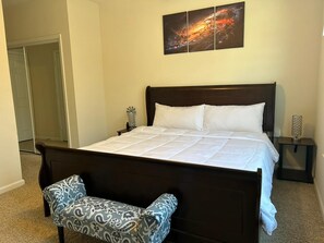 1 間睡房、書桌、熨斗/熨衫板、免費 Wi-Fi