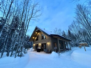 Exterior - The Birch House - Cottage with spa located 10 min from Le Massif de Charlevoix (Saint-tite-des-caps)