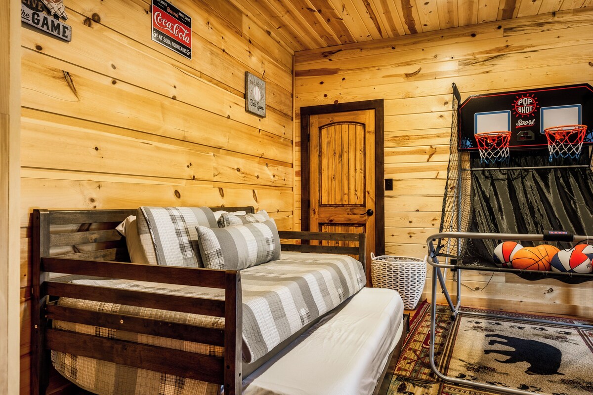 Photo 80 of Mountain View l 3mi to Gatlinburg l Hot Tub l Game Room l Pack N Play