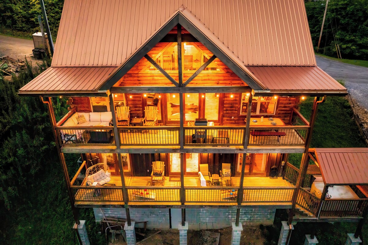 Photo 124 of Mountain View l 3mi to Gatlinburg l Hot Tub l Game Room l Pack N Play