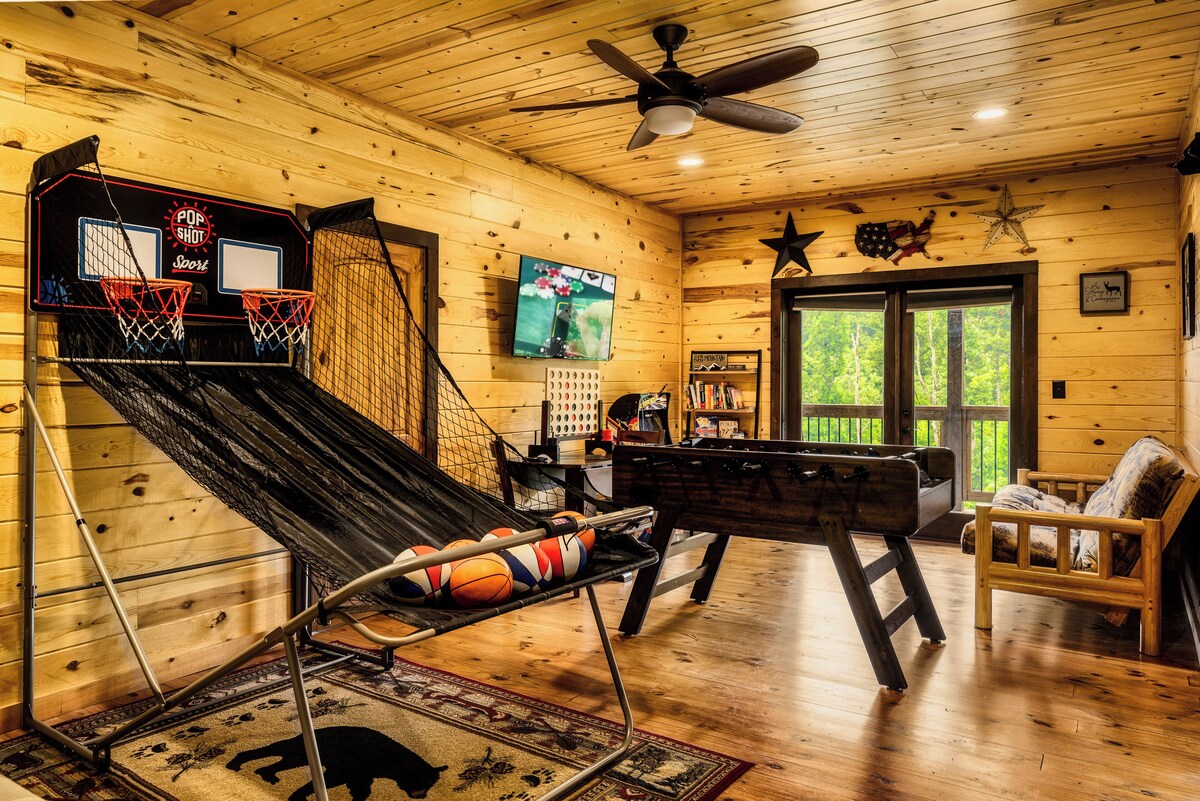 Photo 73 of Mountain View l 3mi to Gatlinburg l Hot Tub l Game Room l Pack N Play