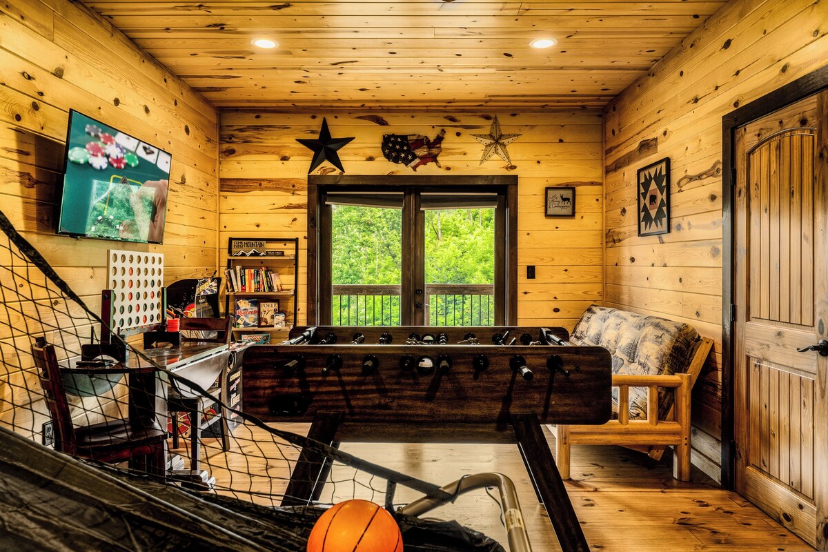 Photo 110 of Mountain View l 3mi to Gatlinburg l Hot Tub l Game Room l Pack N Play