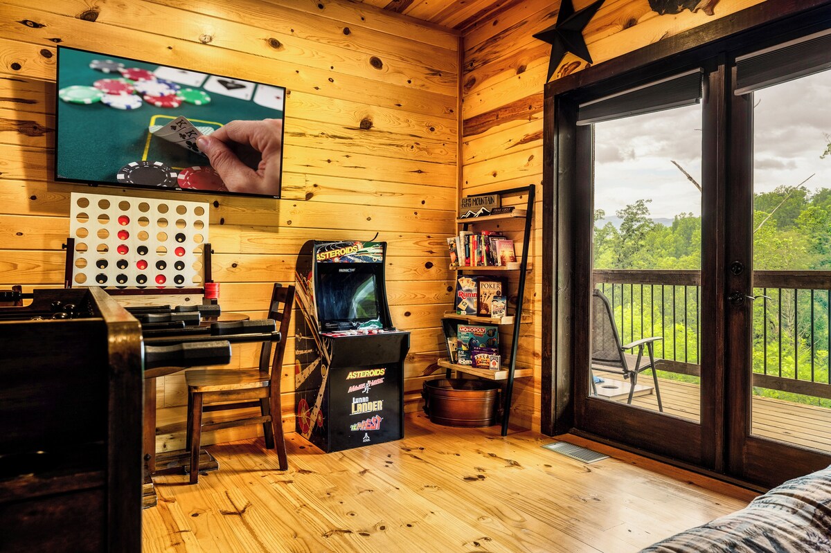 Photo 109 of Mountain View l 3mi to Gatlinburg l Hot Tub l Game Room l Pack N Play