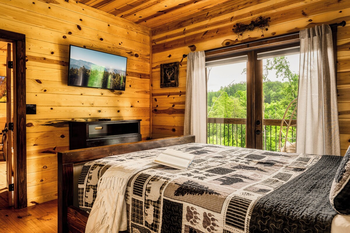 Photo 100 of Mountain View l 3mi to Gatlinburg l Hot Tub l Game Room l Pack N Play