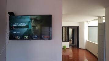 Superior Double Room, 1 Double Bed, Non Smoking, Private Bathroom | Living area | 32-inch Smart TV with digital channels, Netflix, streaming services