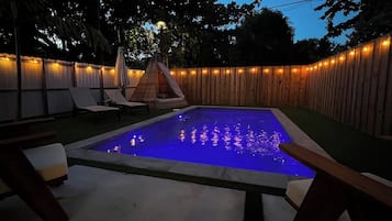 Una piscina climatizada