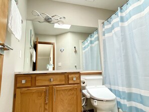 シャワー、環境にやさしいバスアメニティ、ヘアドライヤー、ビデ
