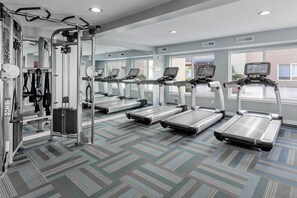 Fitness facility - Modern Bellevue 1BR w/ Gym & W/D, near Bellevue Sq. Mall, by Blueground (Seattle)