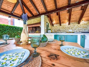 Outdoor dining - Apartment Petra by Interhome (Biograd na Moru)