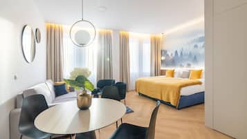 Sängtillbehör av högsta kvalitet, Select Comfort-madrasser och minibar