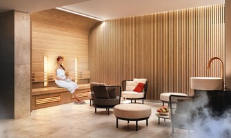 Sauna seca, sauna a vapor, massagens