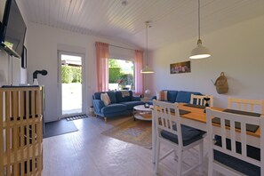 Fernseher, Kamin