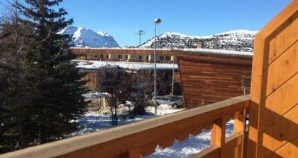 Gemütliches Studio für 4 Personen, Terrasse, Haustiere willkommen, im Herzen von L'Alpe d'Huez