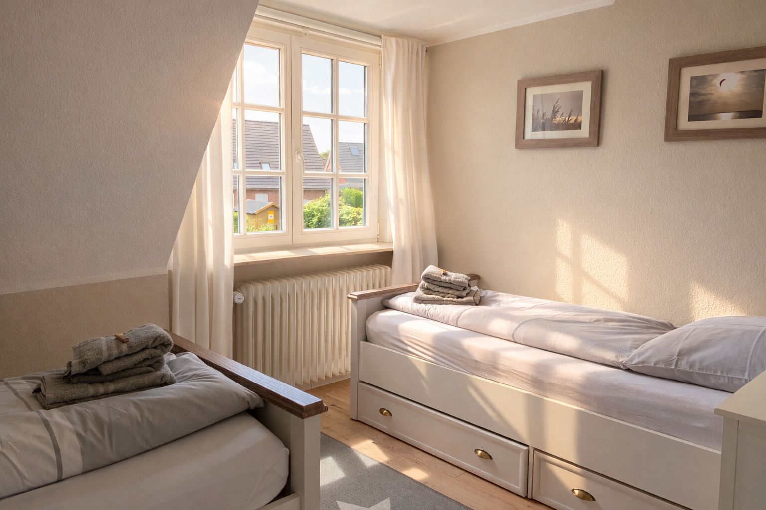 1 chambre, lit parapluie, Wi-Fi gratuit, draps fournis