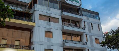 Façade de l’hébergement