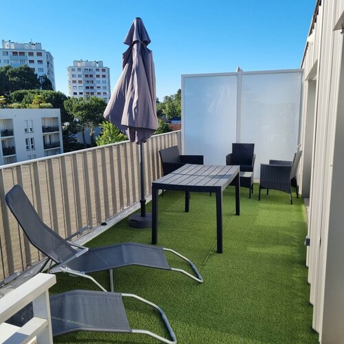 ★ Bohème chic ★ Parc Bourran ★ 4 pers ★ Netflix ★