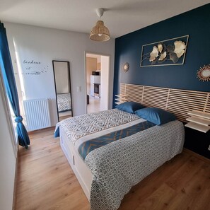 1 chambre, Wi-Fi gratuit, draps fournis