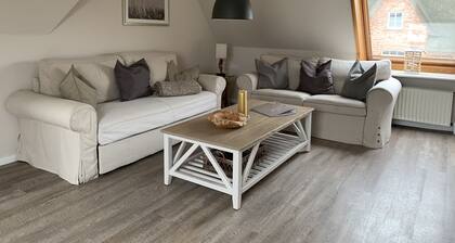 Bright apartment with unique roof terrace