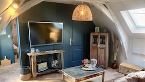 Suite – comfort, eget bad (La Suite des Bateliers) | Lounge