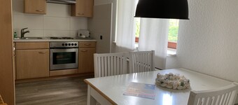 Cozy apartment with garden access