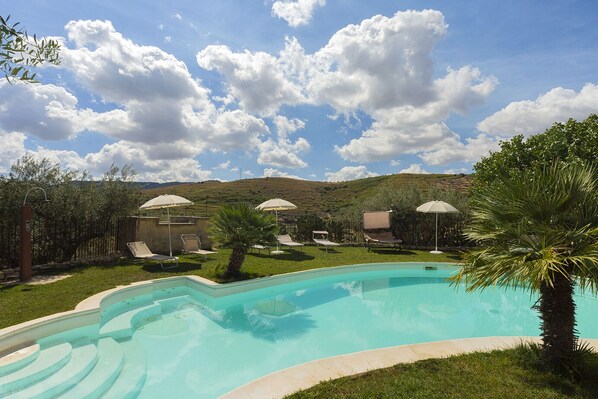 Seasonal outdoor pool