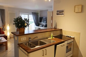 Kühlschrank, Ofen, Herdplatte, Geschirrspüler