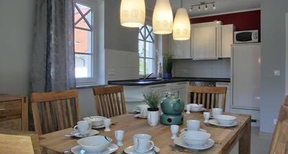 DoppelhaushĂ€lfte mit ca. 95 mÂČ WohnflĂ€che fĂŒr 8 Personen