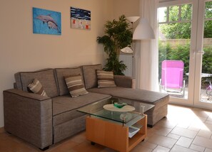 TV, DVD player, stereo